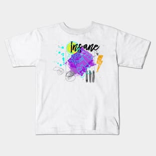 Insane - collage Kids T-Shirt